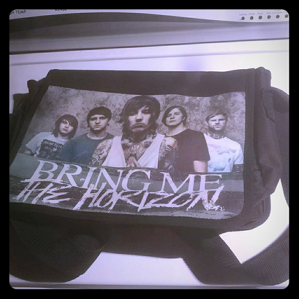 Rare Bring Me The Horizon Messenger Bag